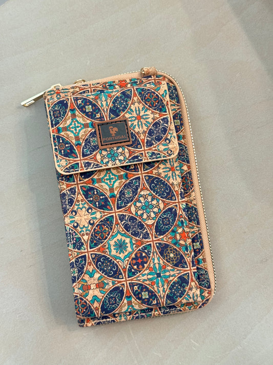 Crossbody wallets 100% corcho