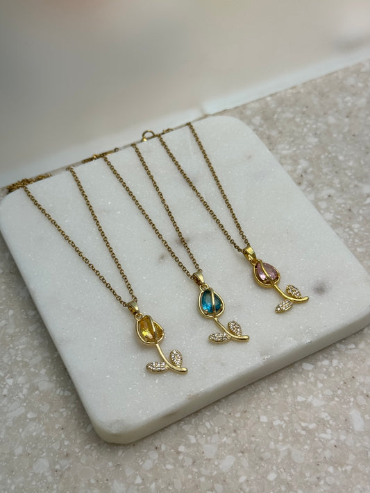 Tulipan necklace