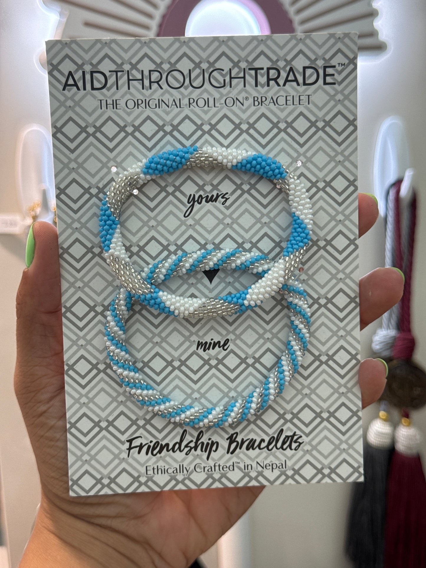 Baby blue- Friendship Bracelet