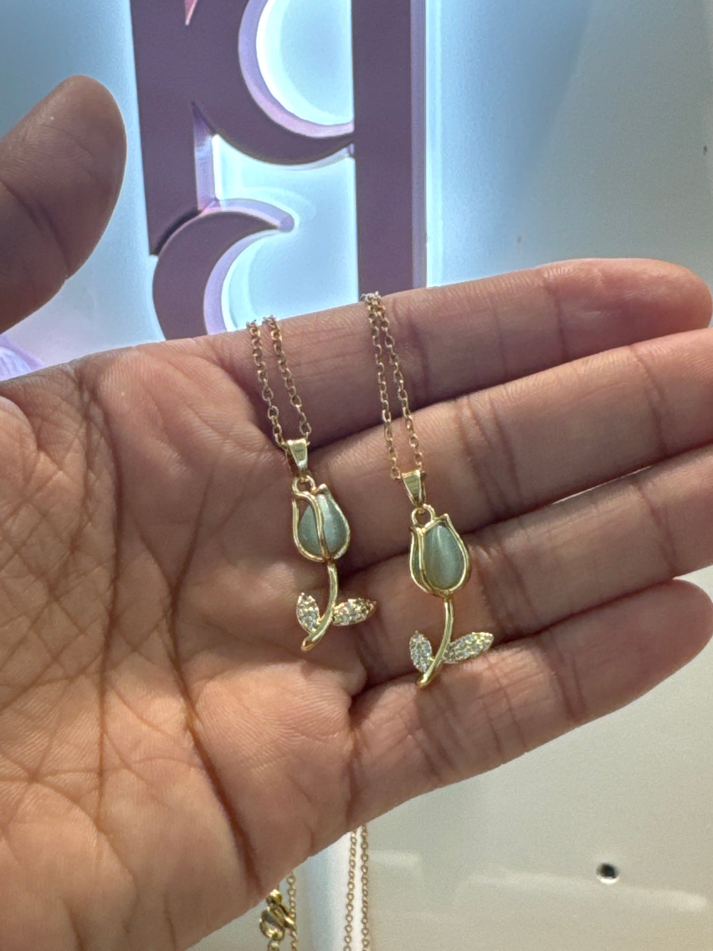 Tulipan necklace