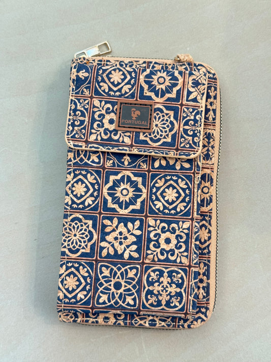 Crossbody wallets 100% corcho