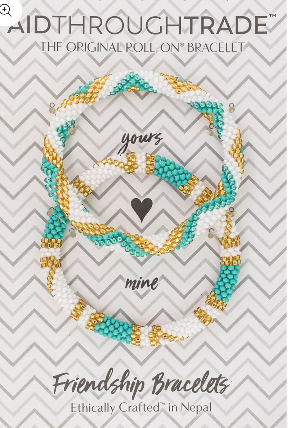 Aquamarine- Friendship bracelet
