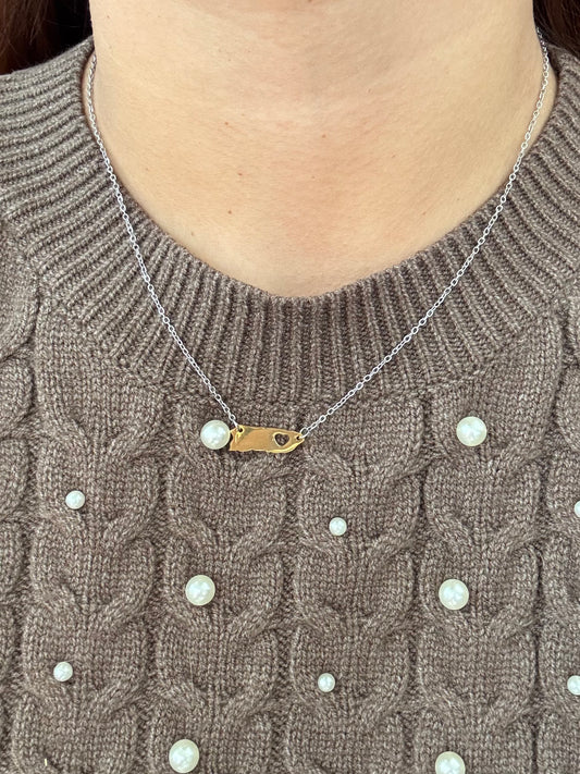 Pequeña isla necklace