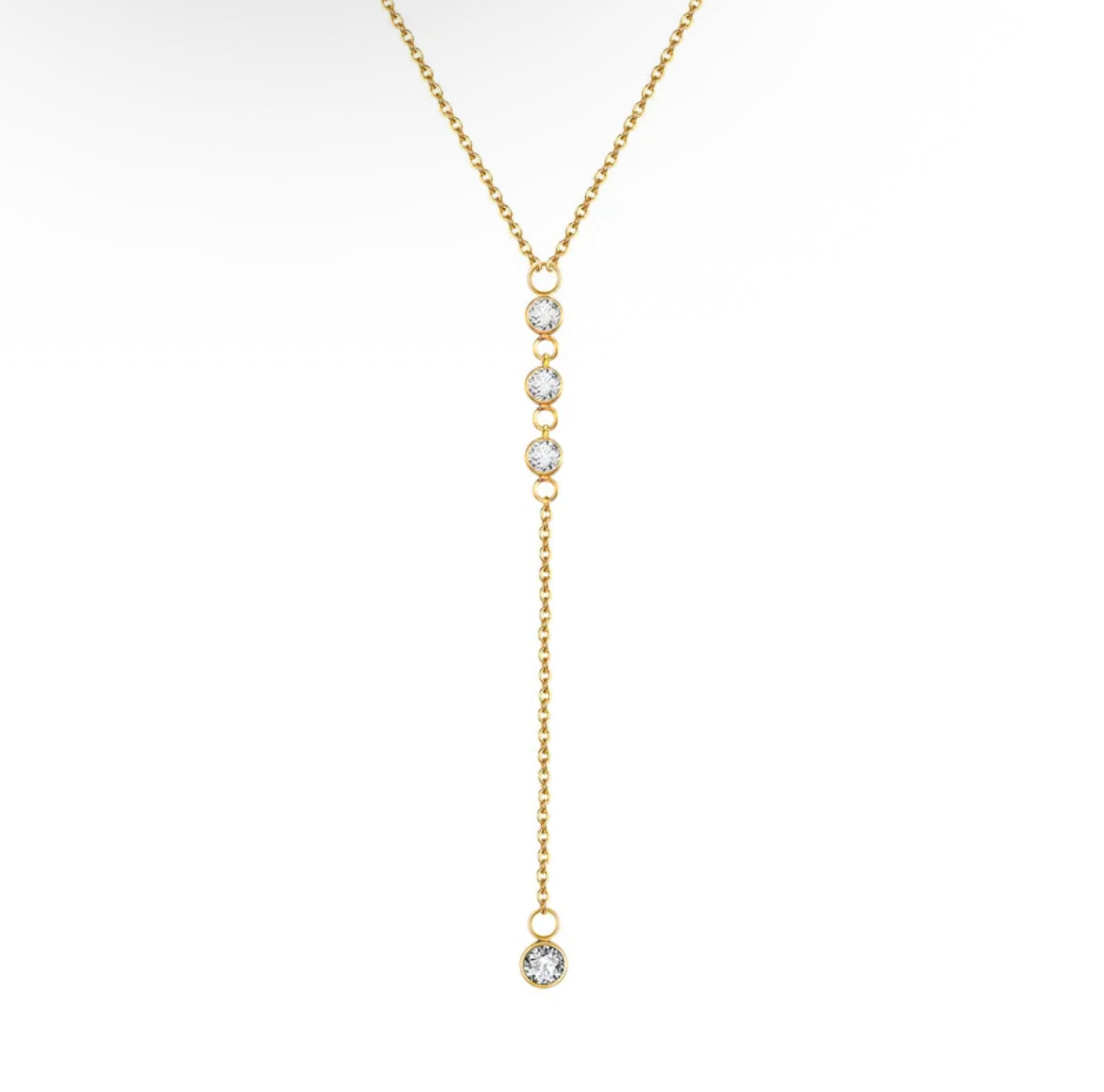 Daniela lariat necklace