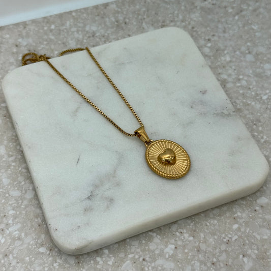 Bella heart necklace
