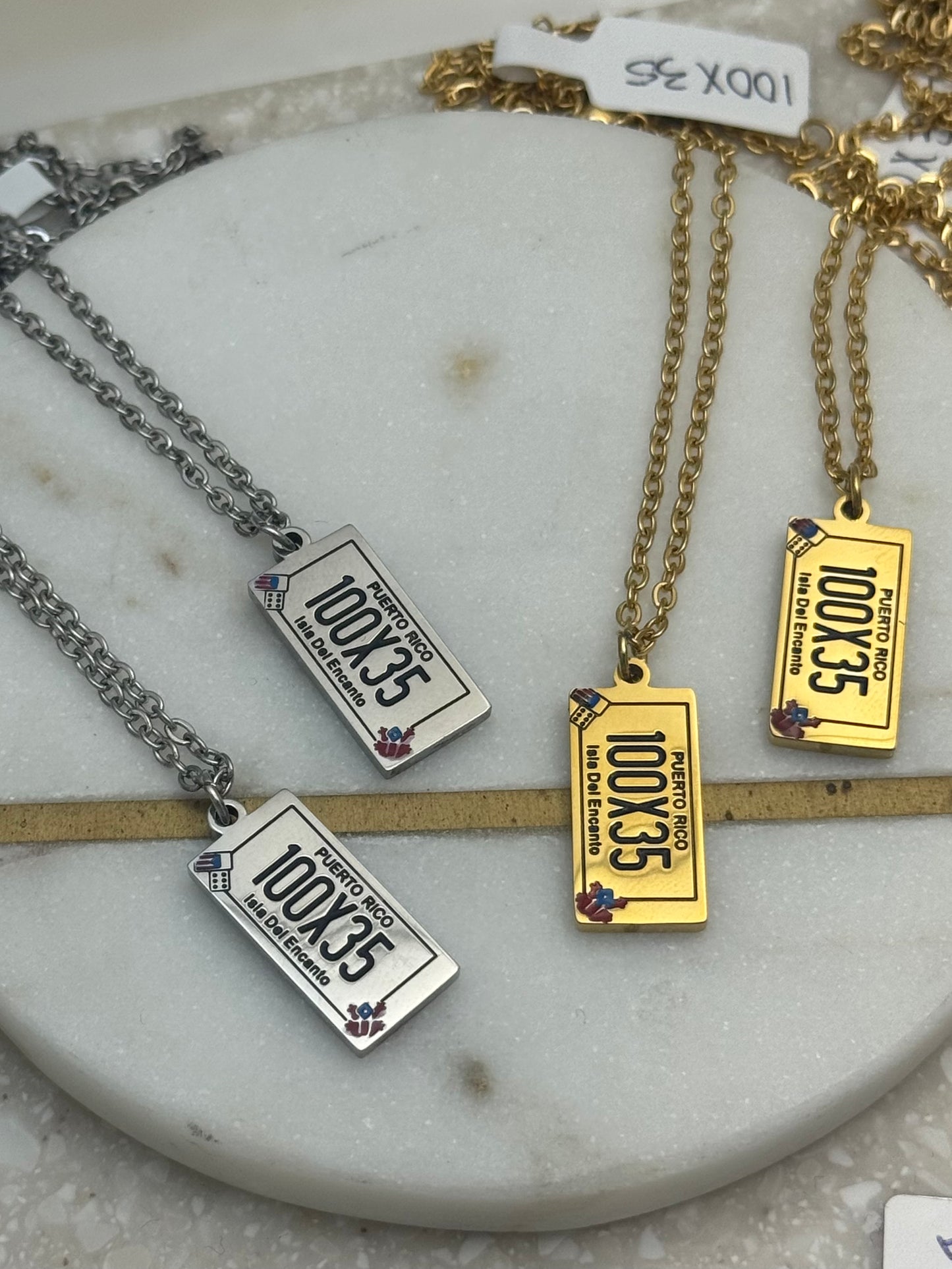 100x35 necklace