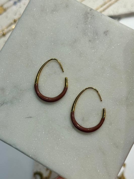 Brunie earrings
