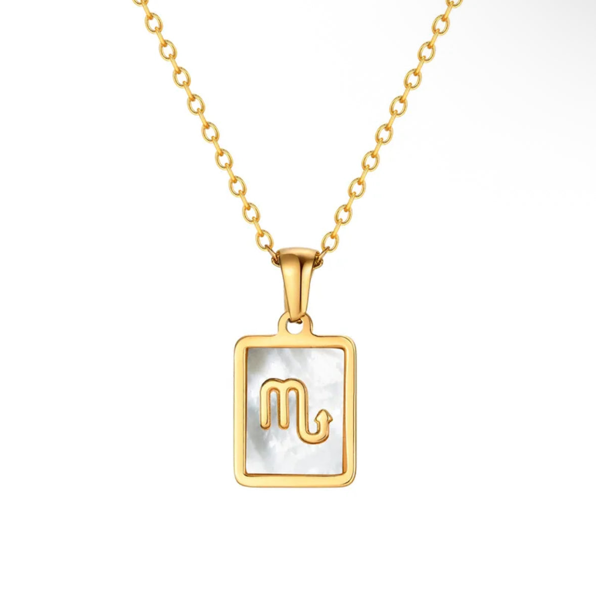 Signo perlado necklace
