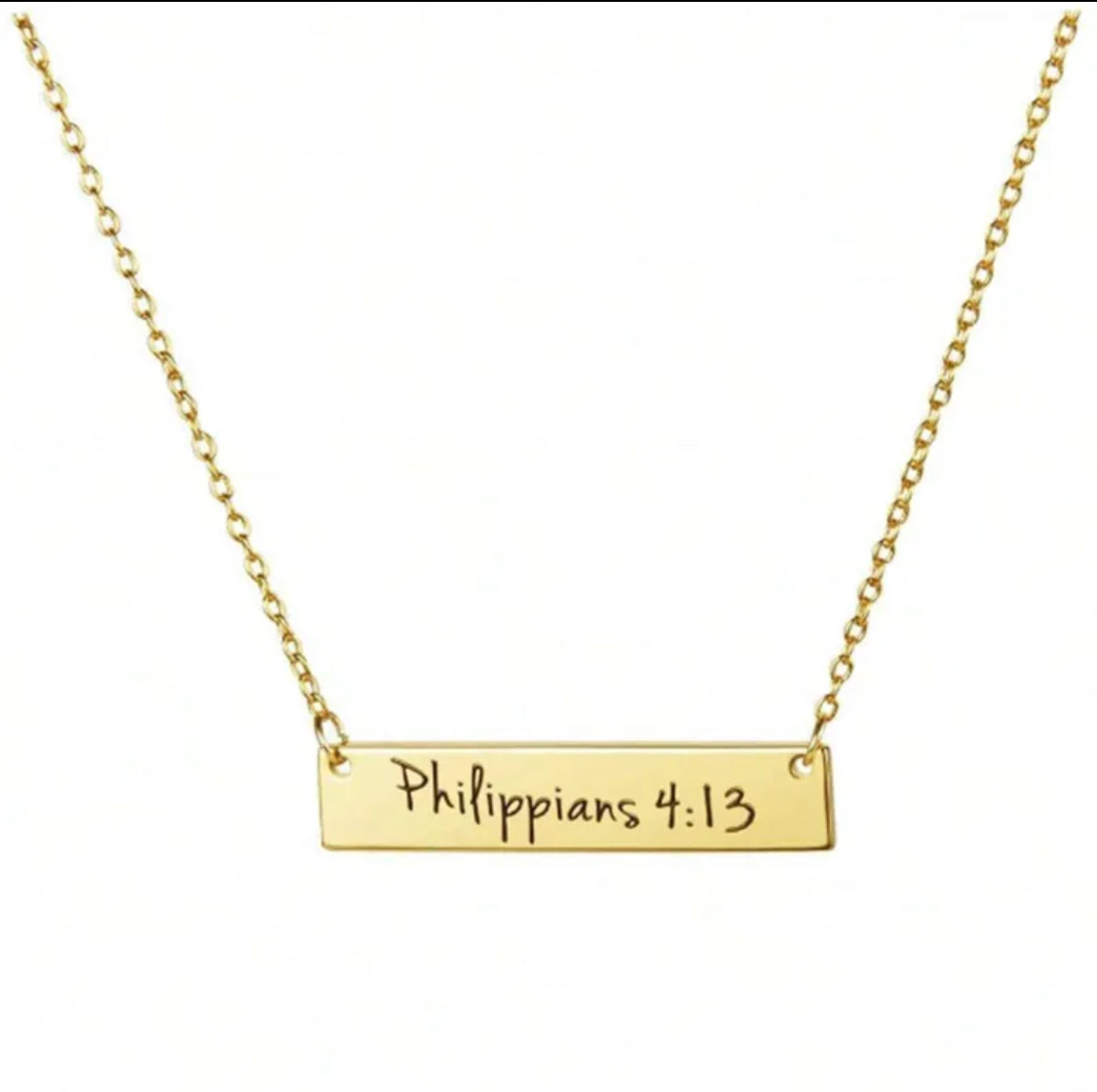 Versículo necklace