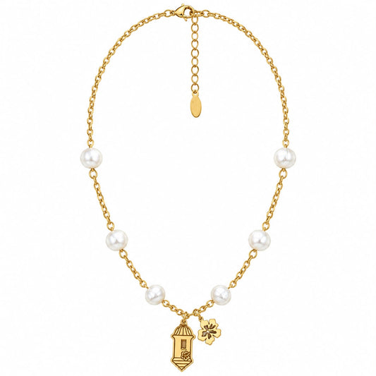 Garita perlada necklace