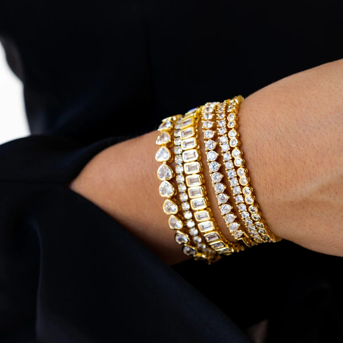 Classic tennis bracelet