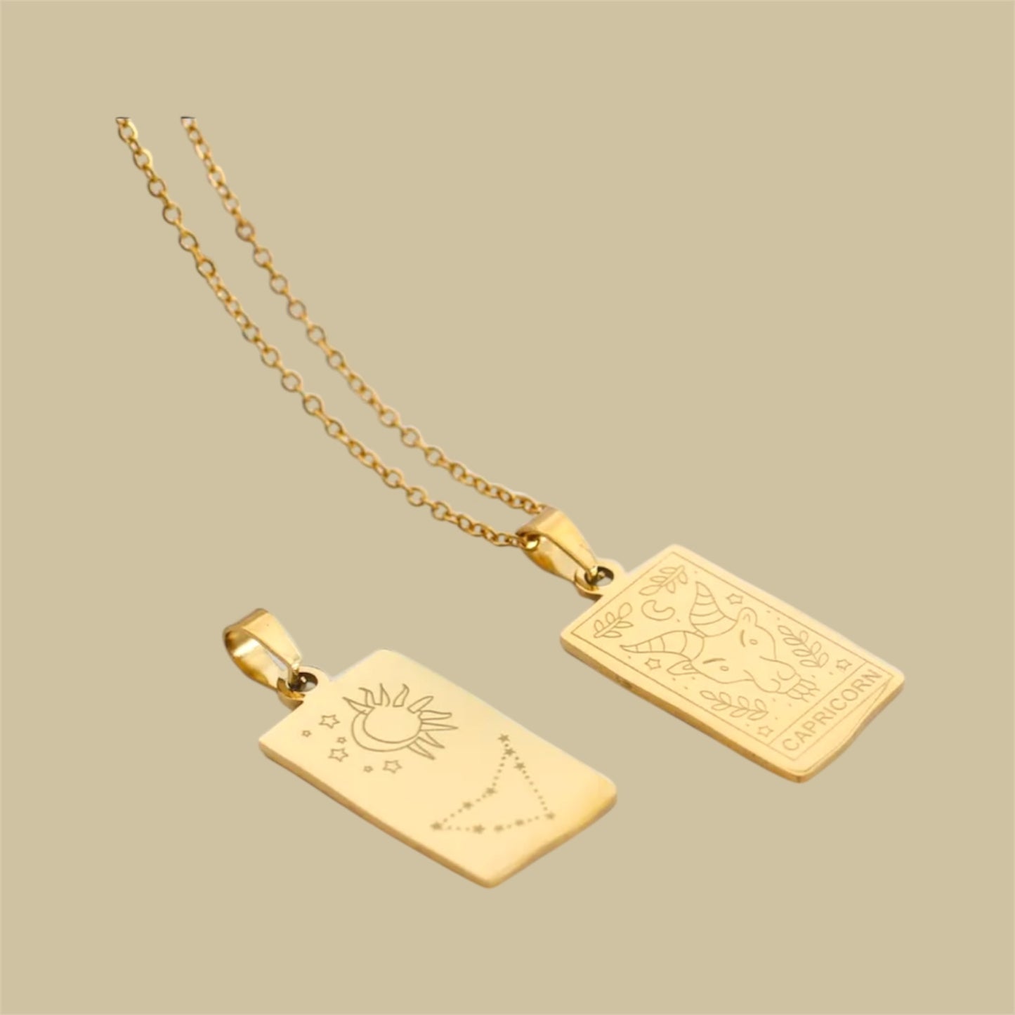 Signo zodiacal necklace