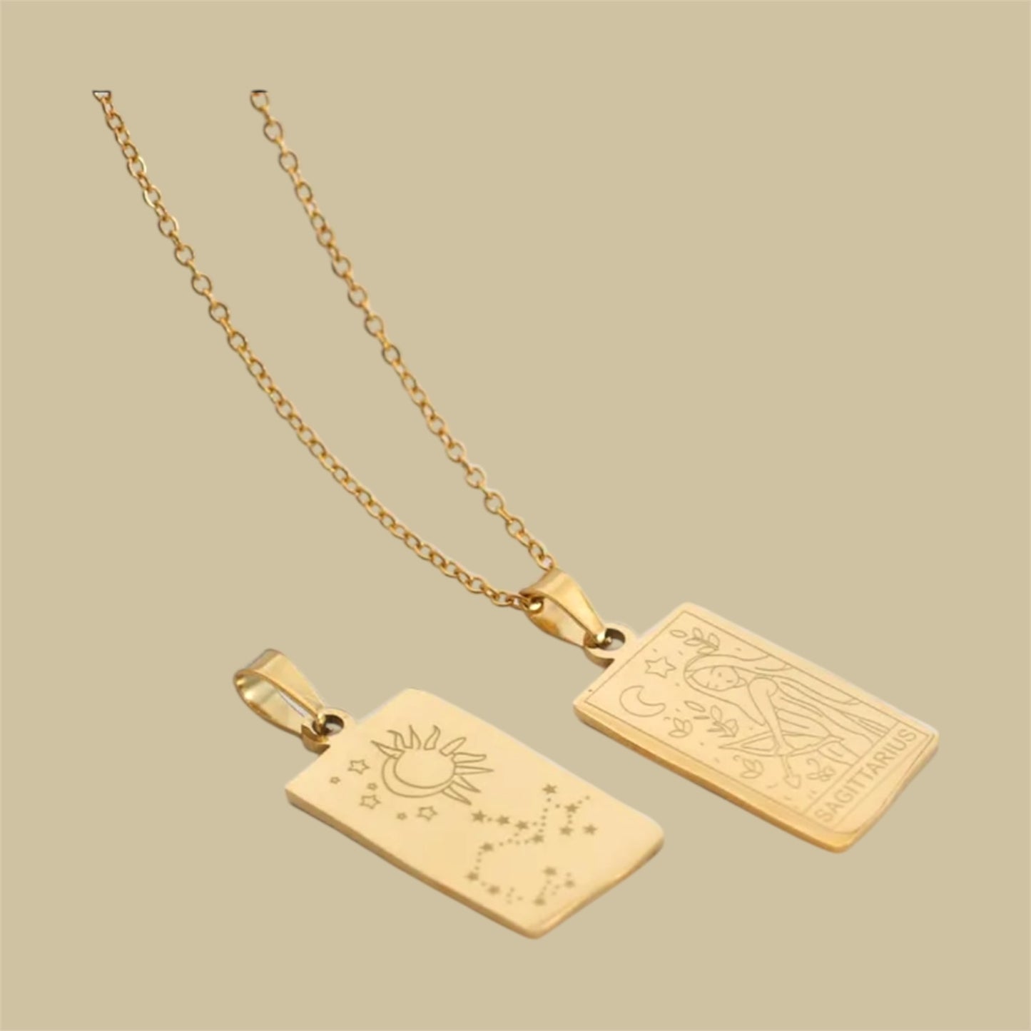 Signo zodiacal necklace