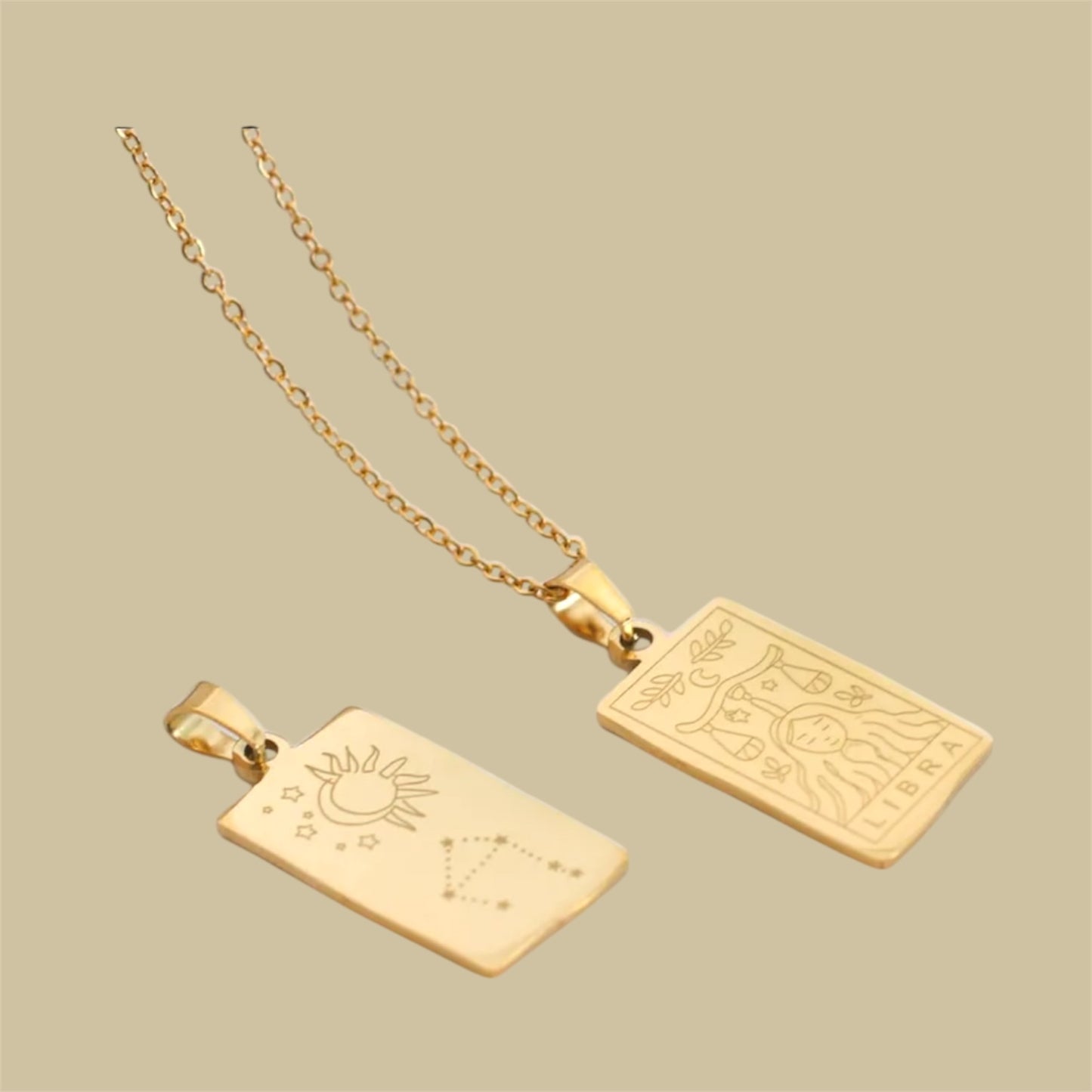 Signo zodiacal necklace