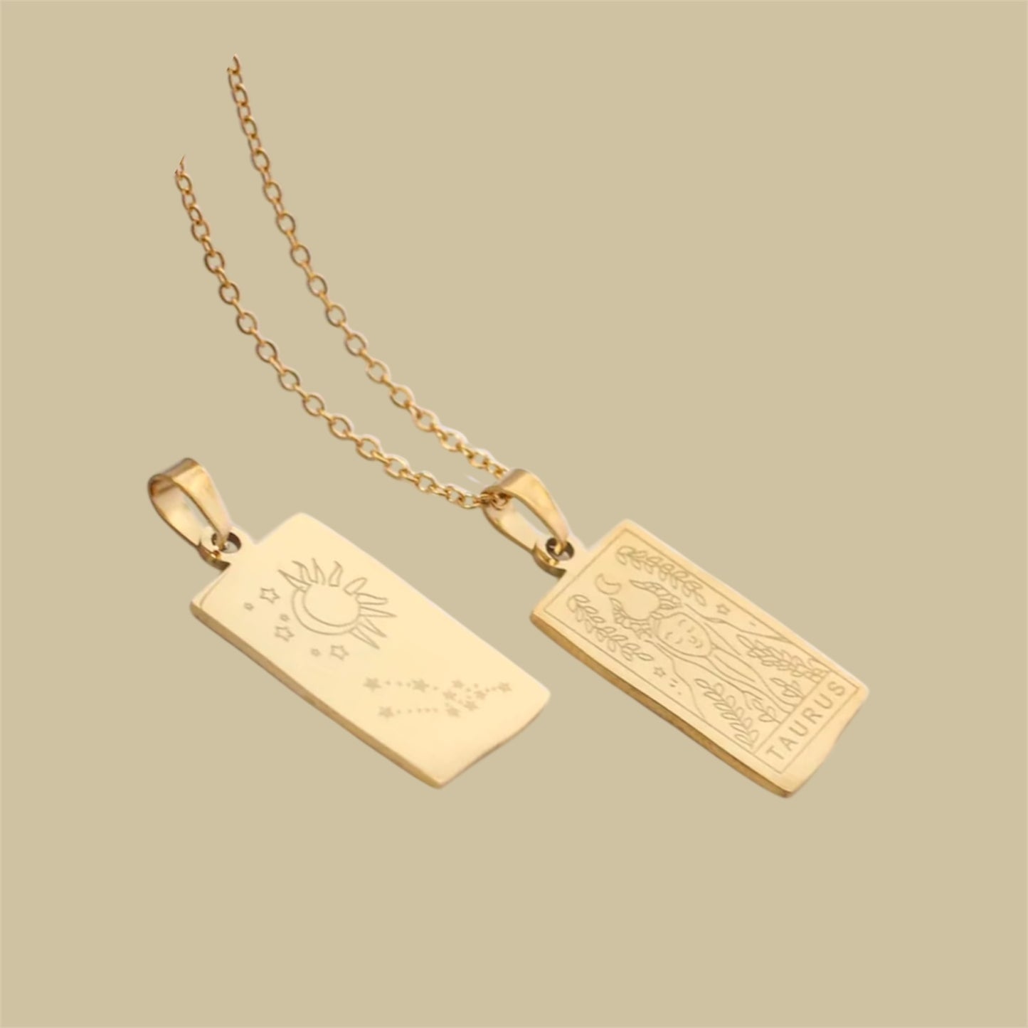 Signo zodiacal necklace