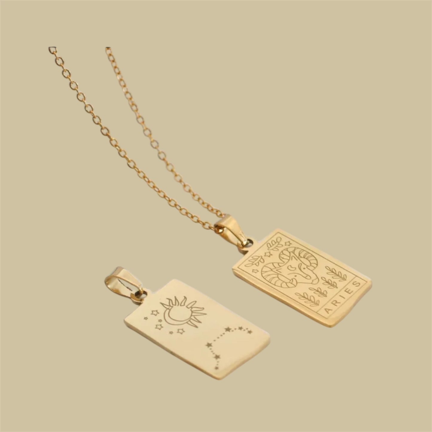 Signo zodiacal necklace