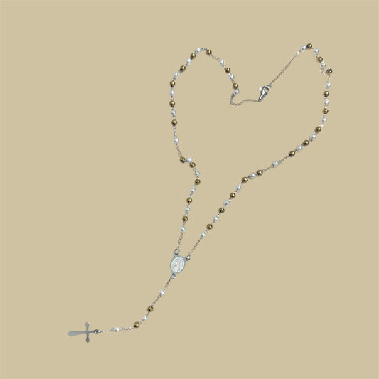 Two tone rosary