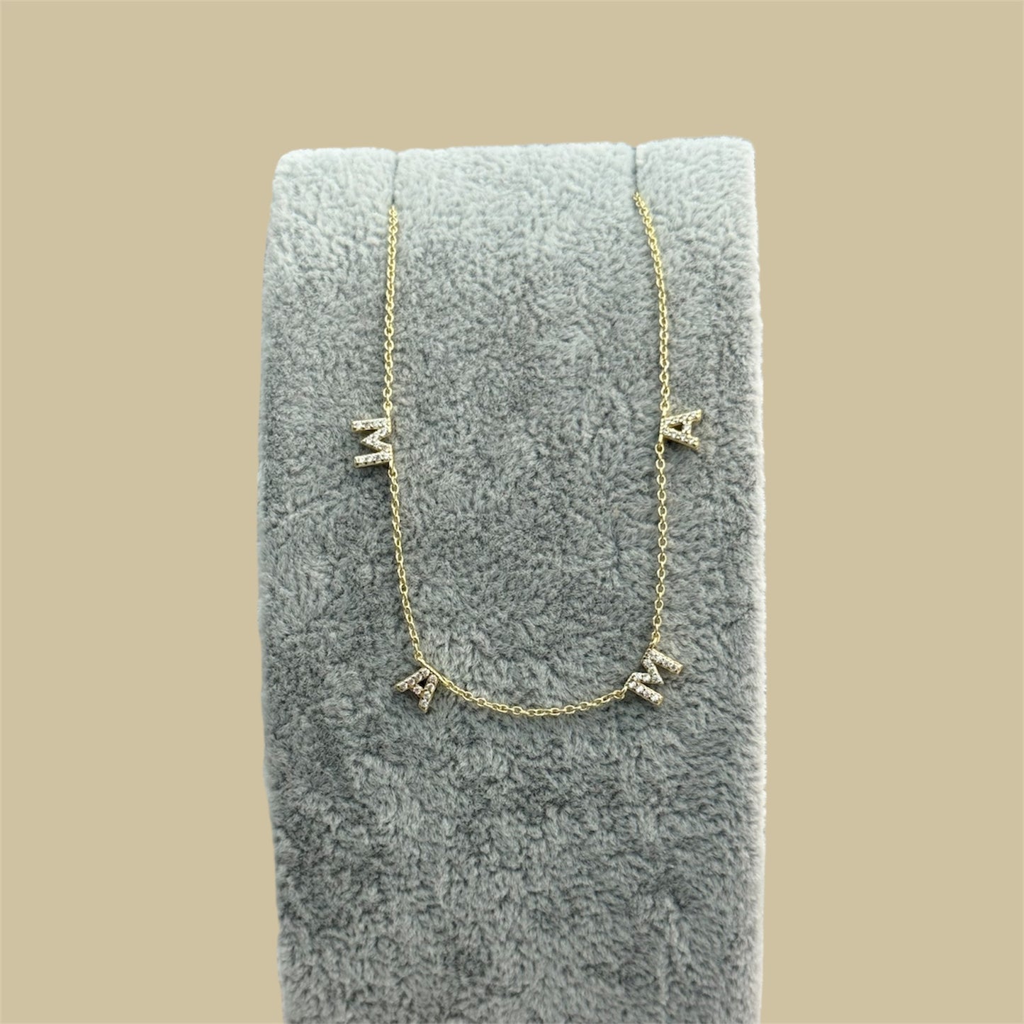 Mamá zirconia necklace 925