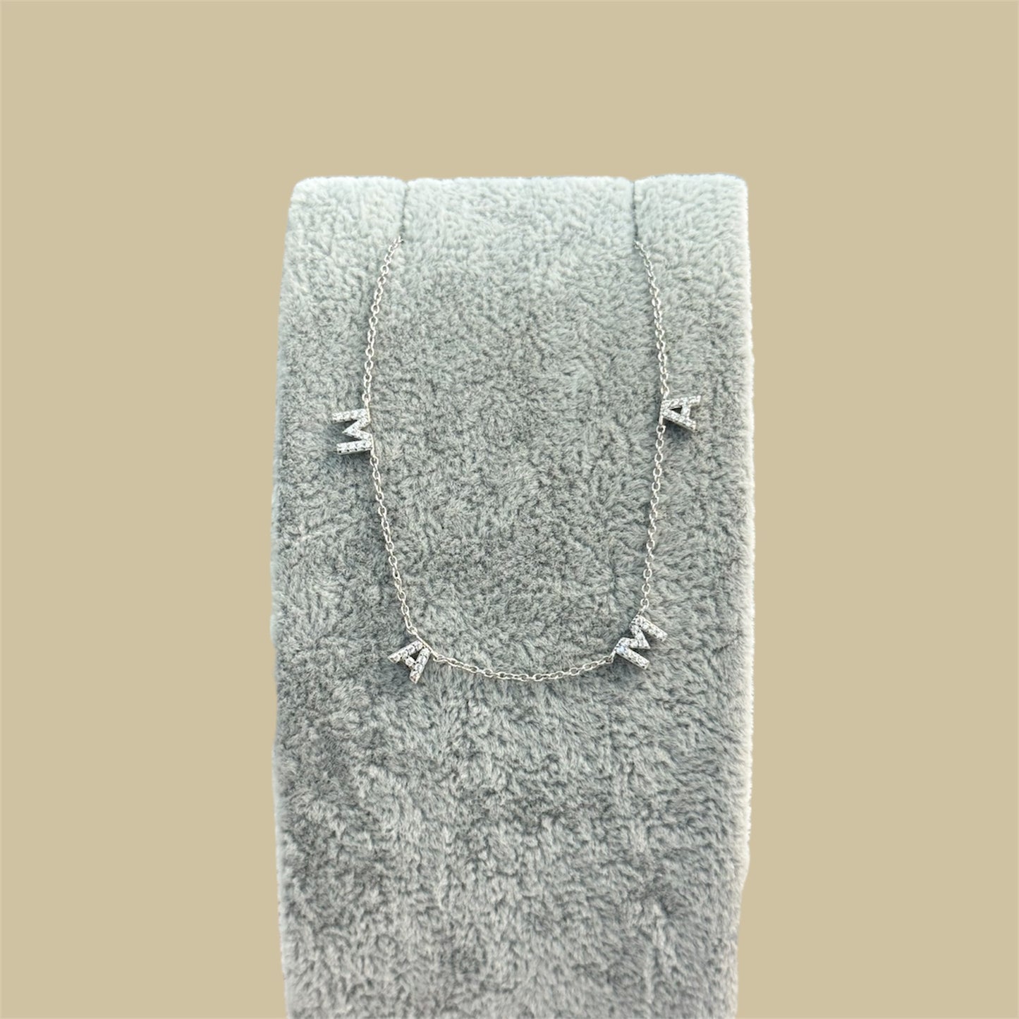 Mamá zirconia necklace 925