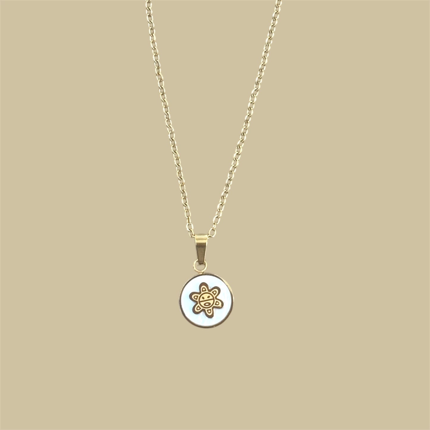 Coquí Taíno en Nacar necklace