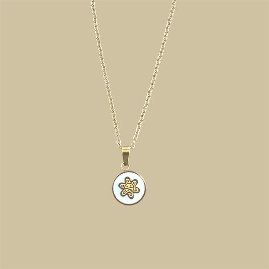 Coquí Taíno en Nacar necklace