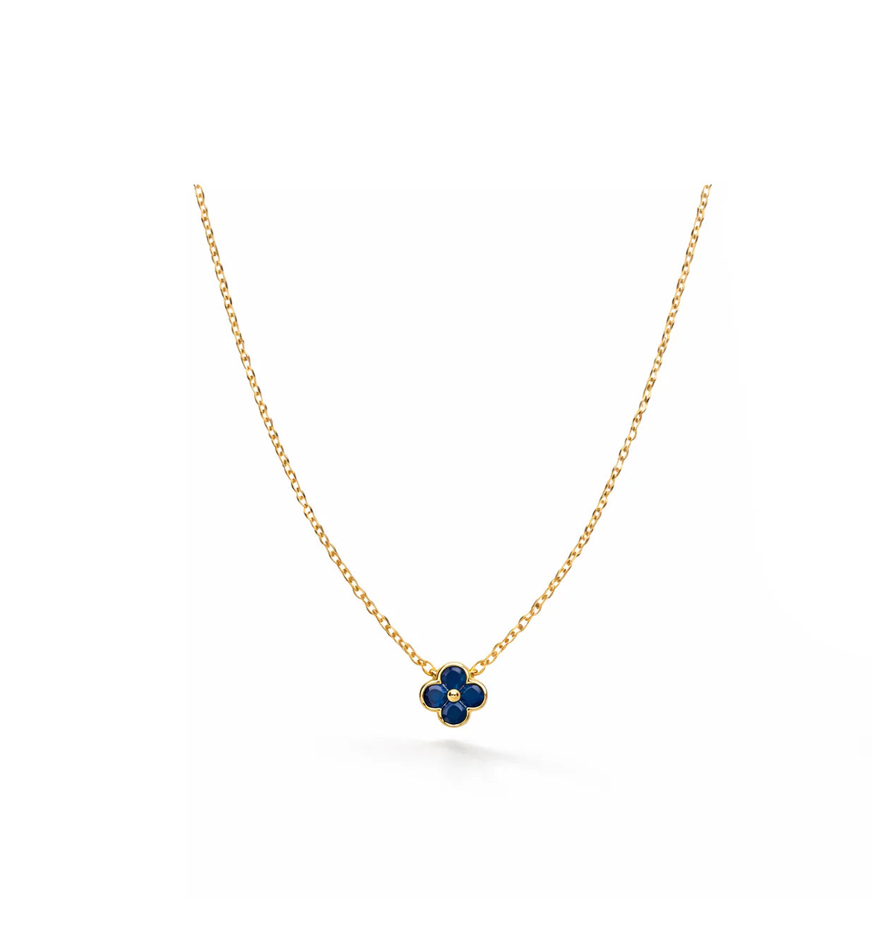 Diamond clover necklace 925