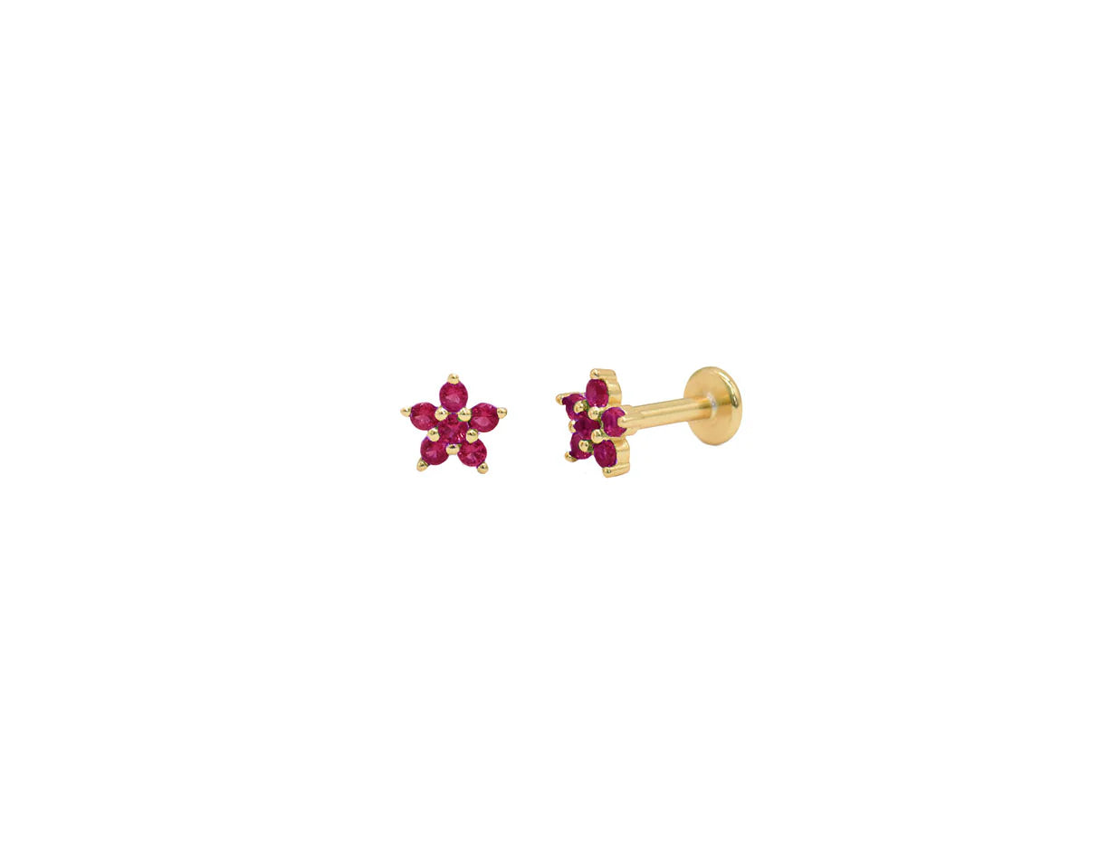 Baby clover earrings 925