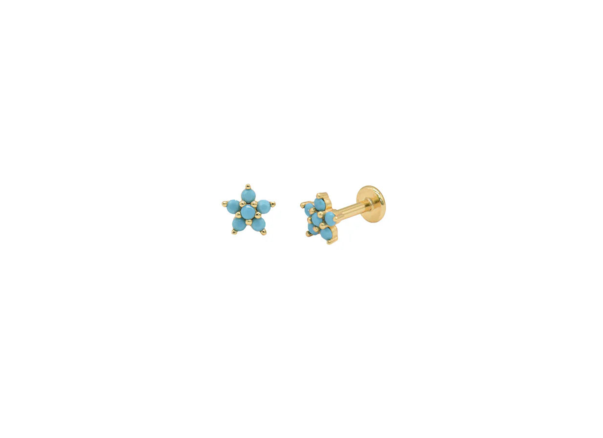 Baby clover earrings 925
