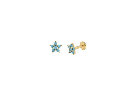 Baby clover earrings 925
