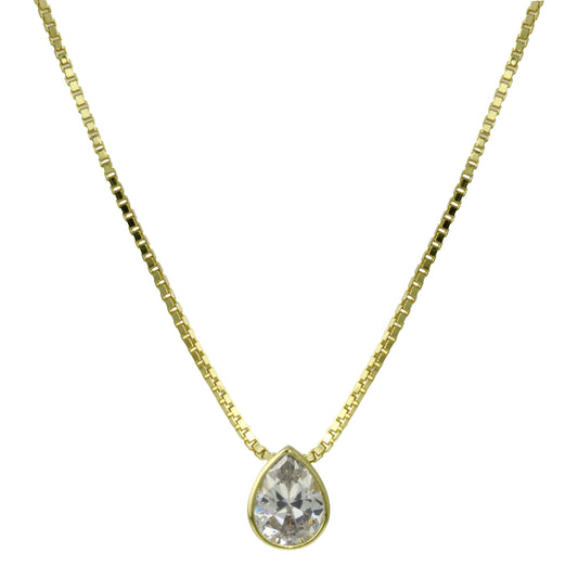 Cz diamond necklace 925