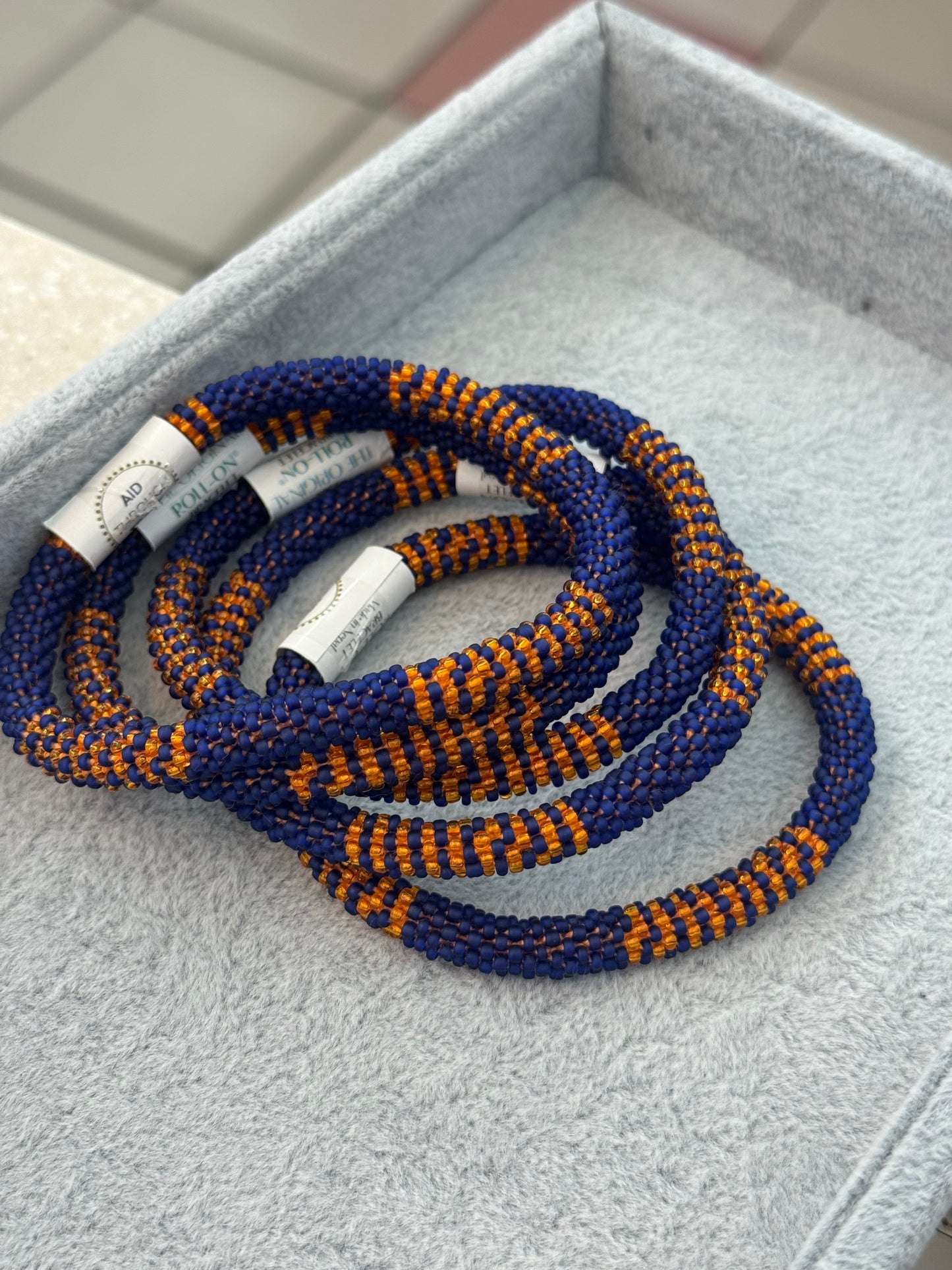 THE ORIGINAL ROLL-ON®️ BRACELETS (FOR MEN)- navy