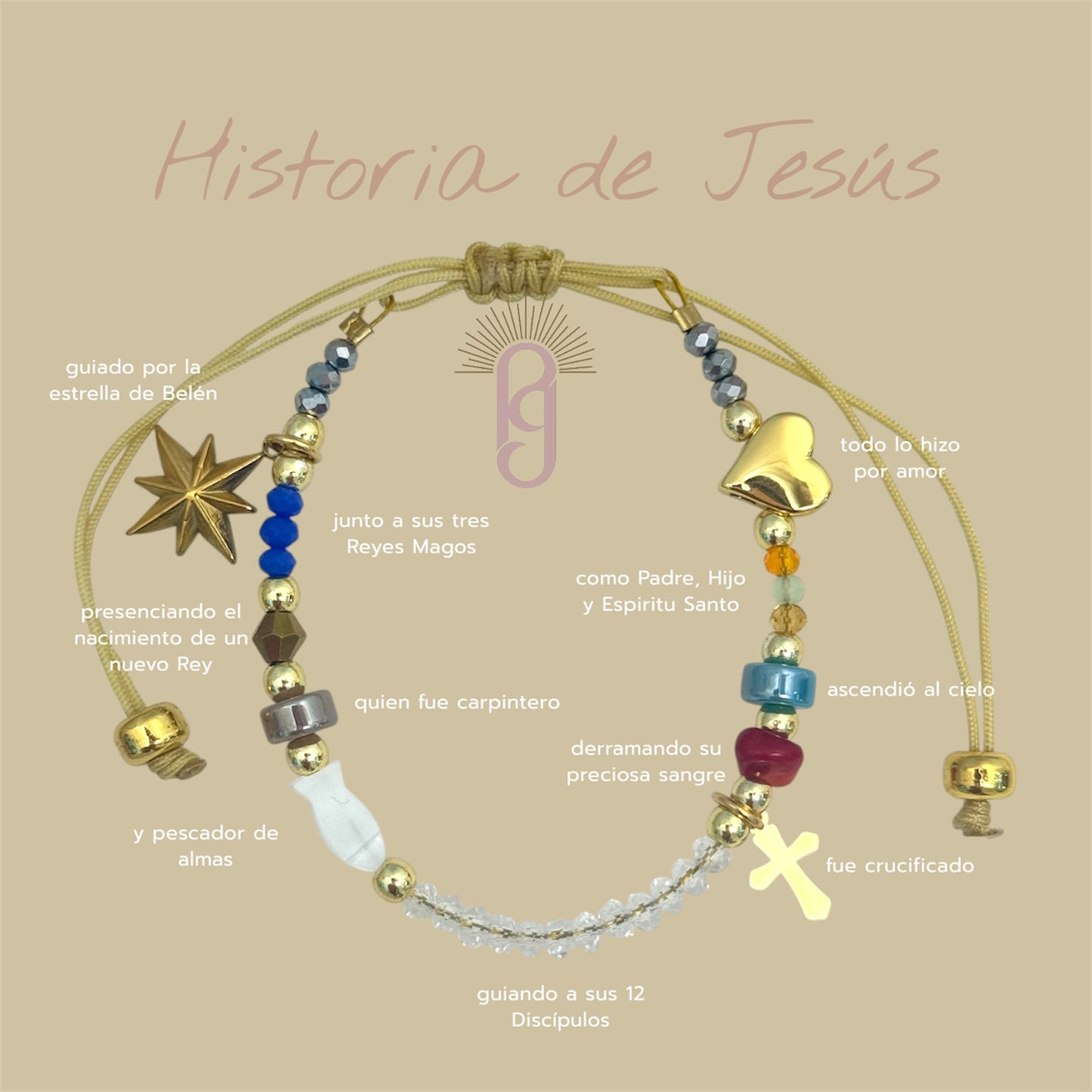 Historia de Jesús bracelet