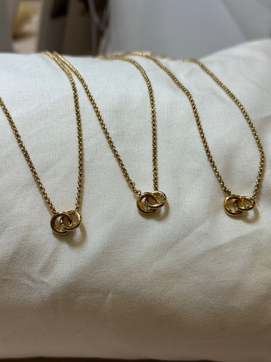 Rings necklace