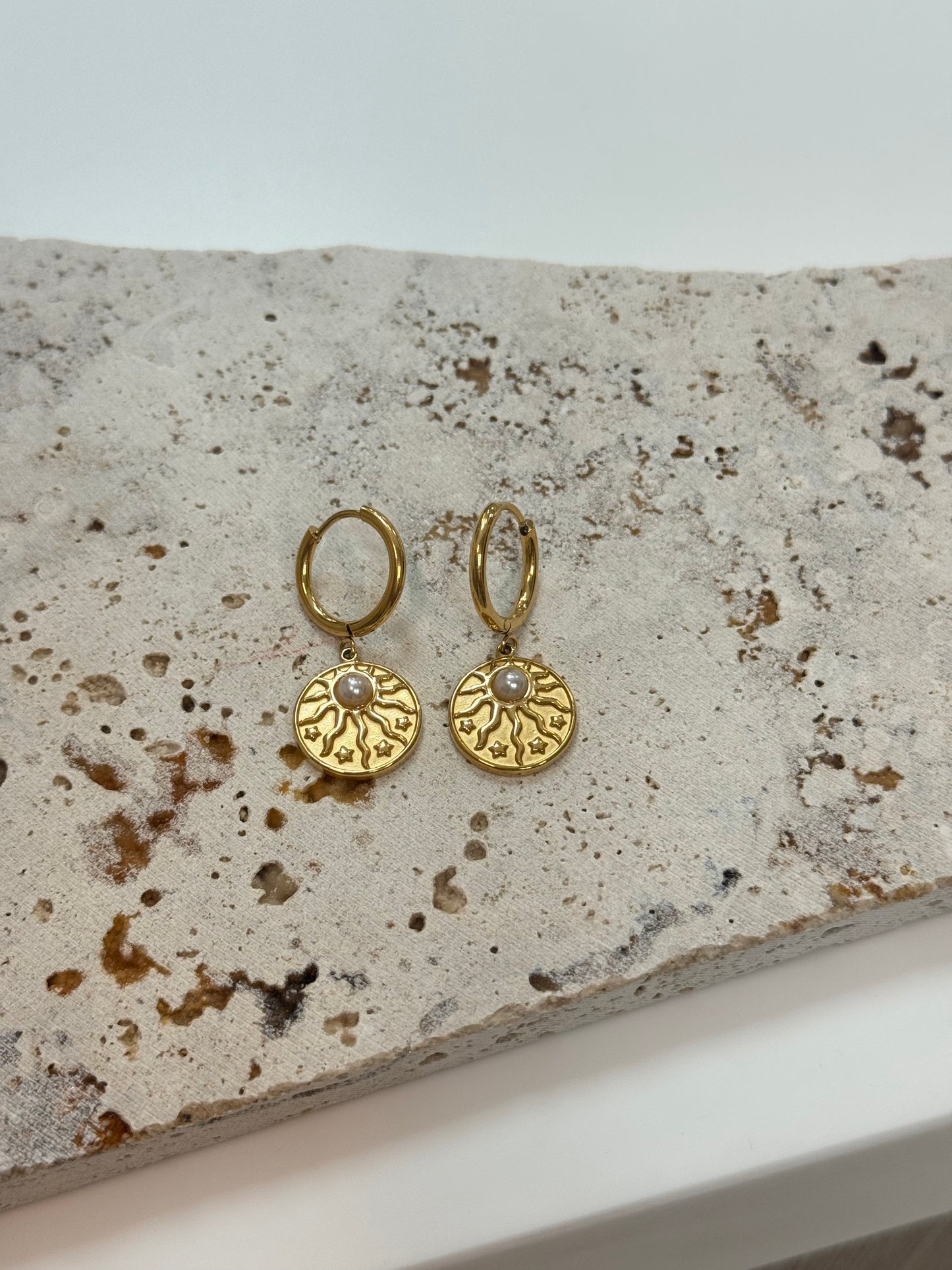 Aura perlada earrings