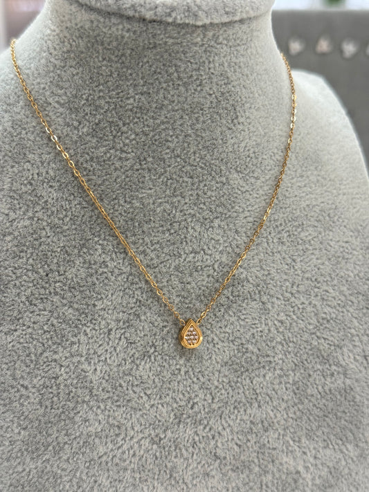 Gota brillante necklace
