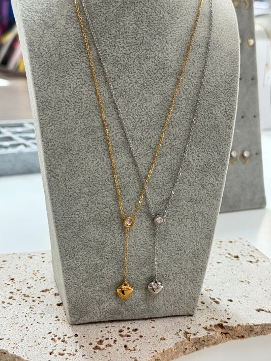 Leila lariat necklace