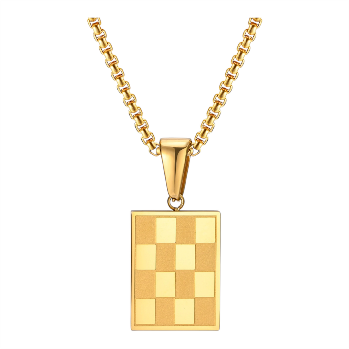 Checkers men bracelet