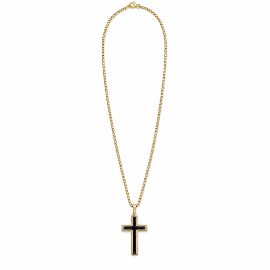 Osorio cross men necklace