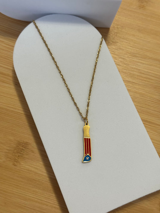 Machete necklace