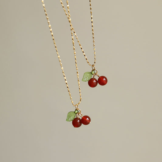 Cherry necklace