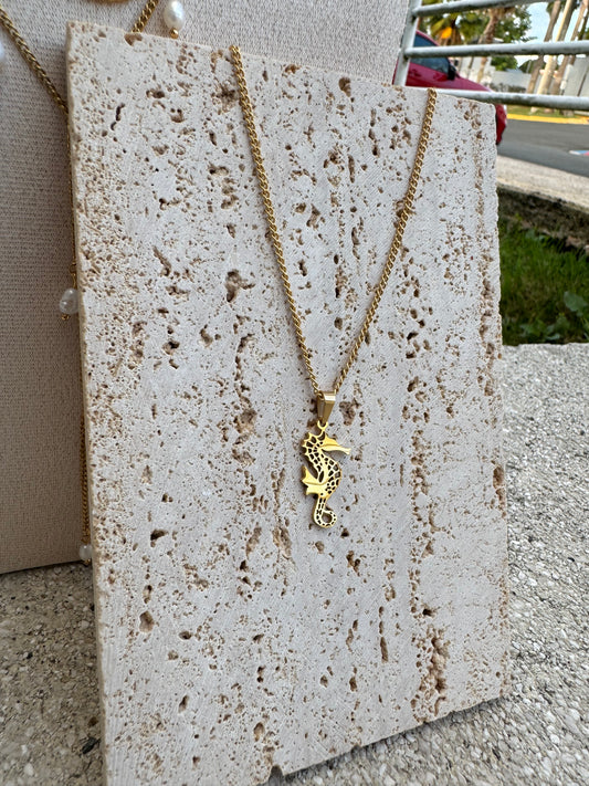 Seahorse necklace