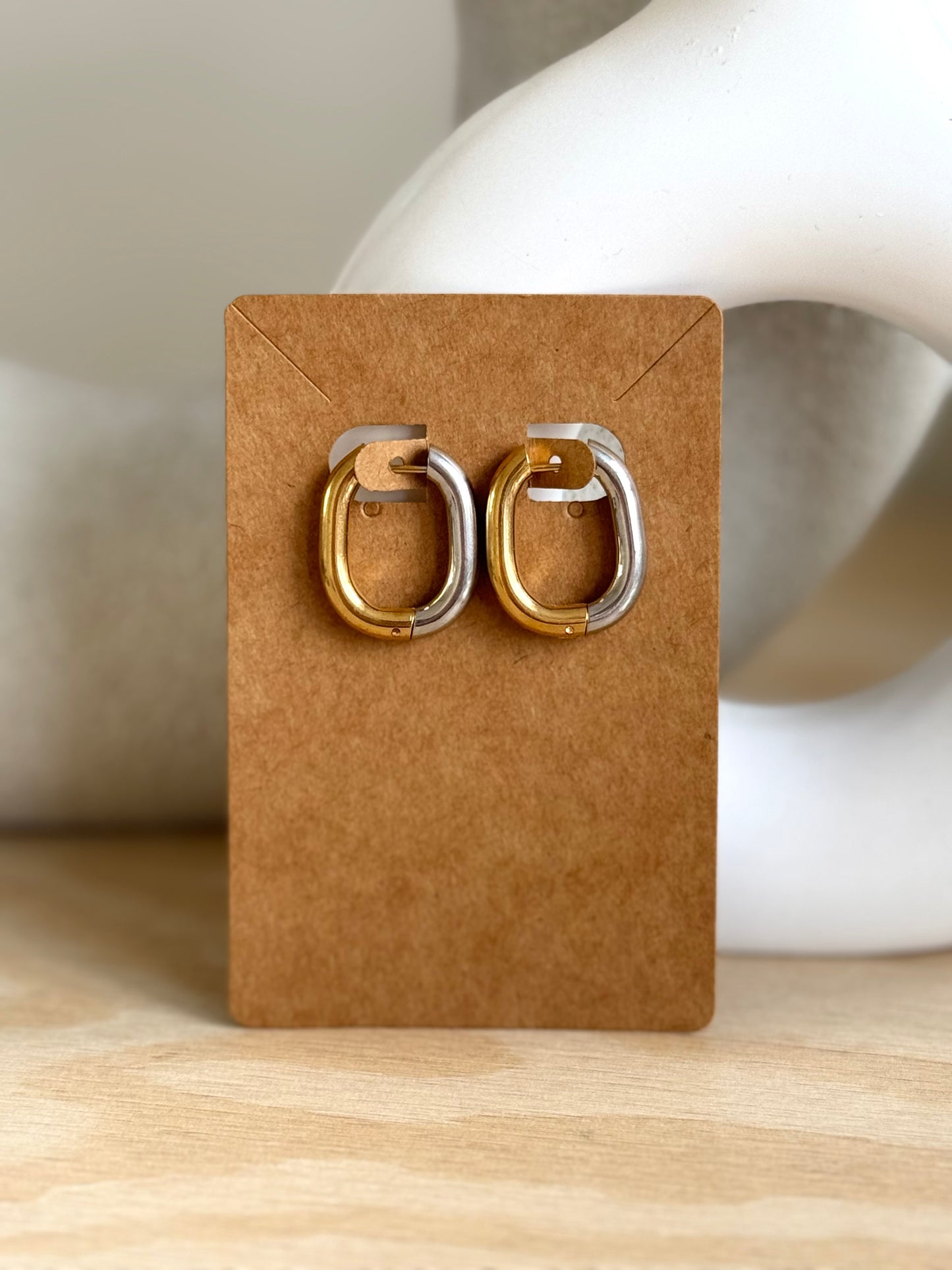 Metals earrings