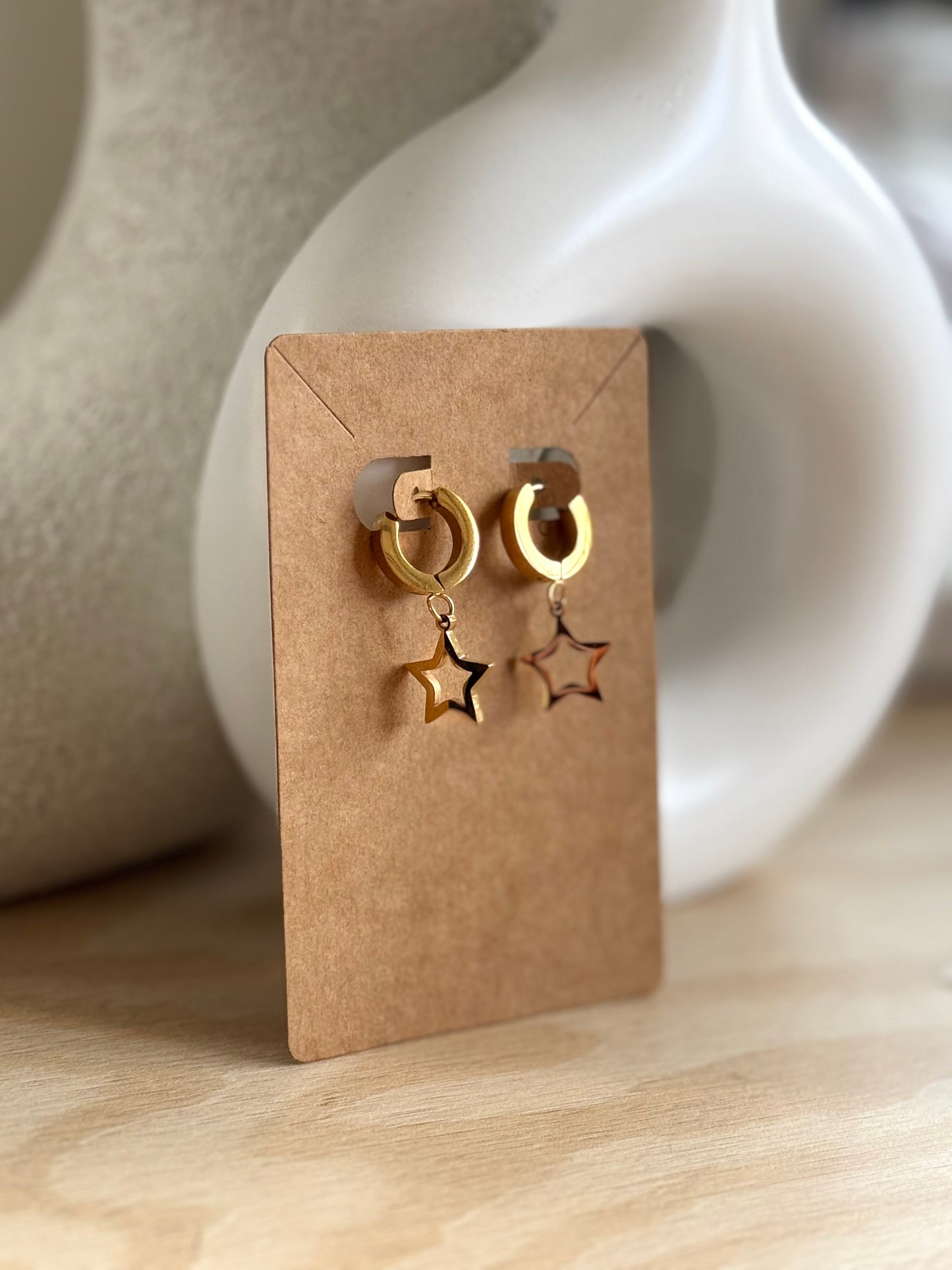 Classic stars earrings