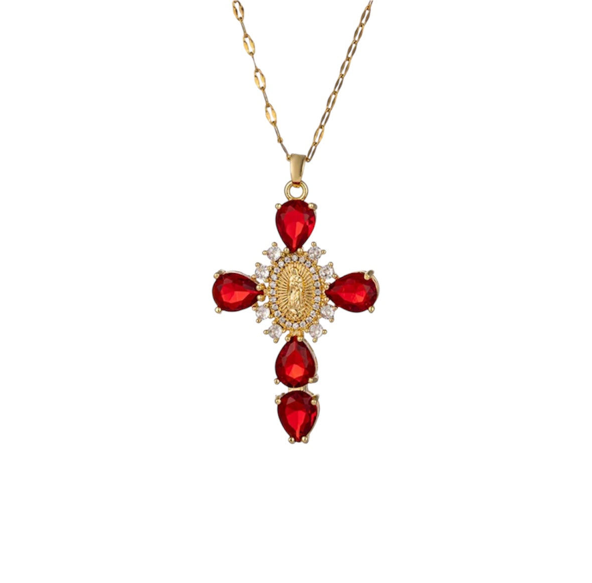 Nova cross necklace