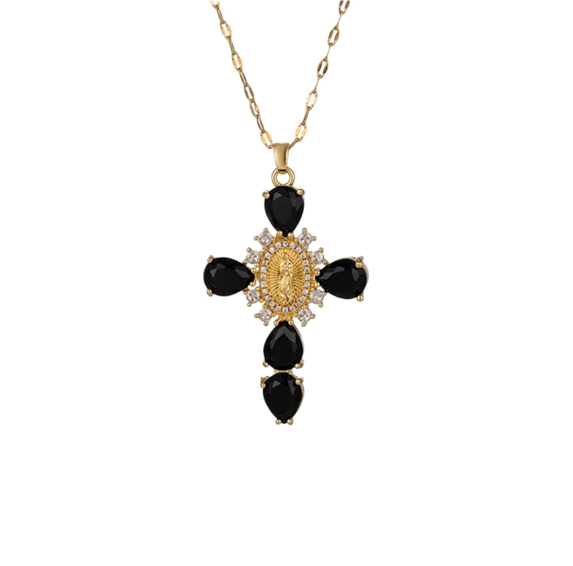 Nova cross necklace
