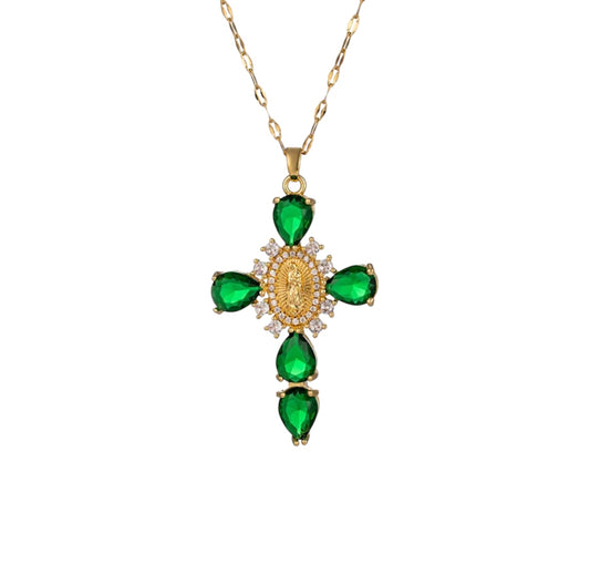 Nova cross necklace