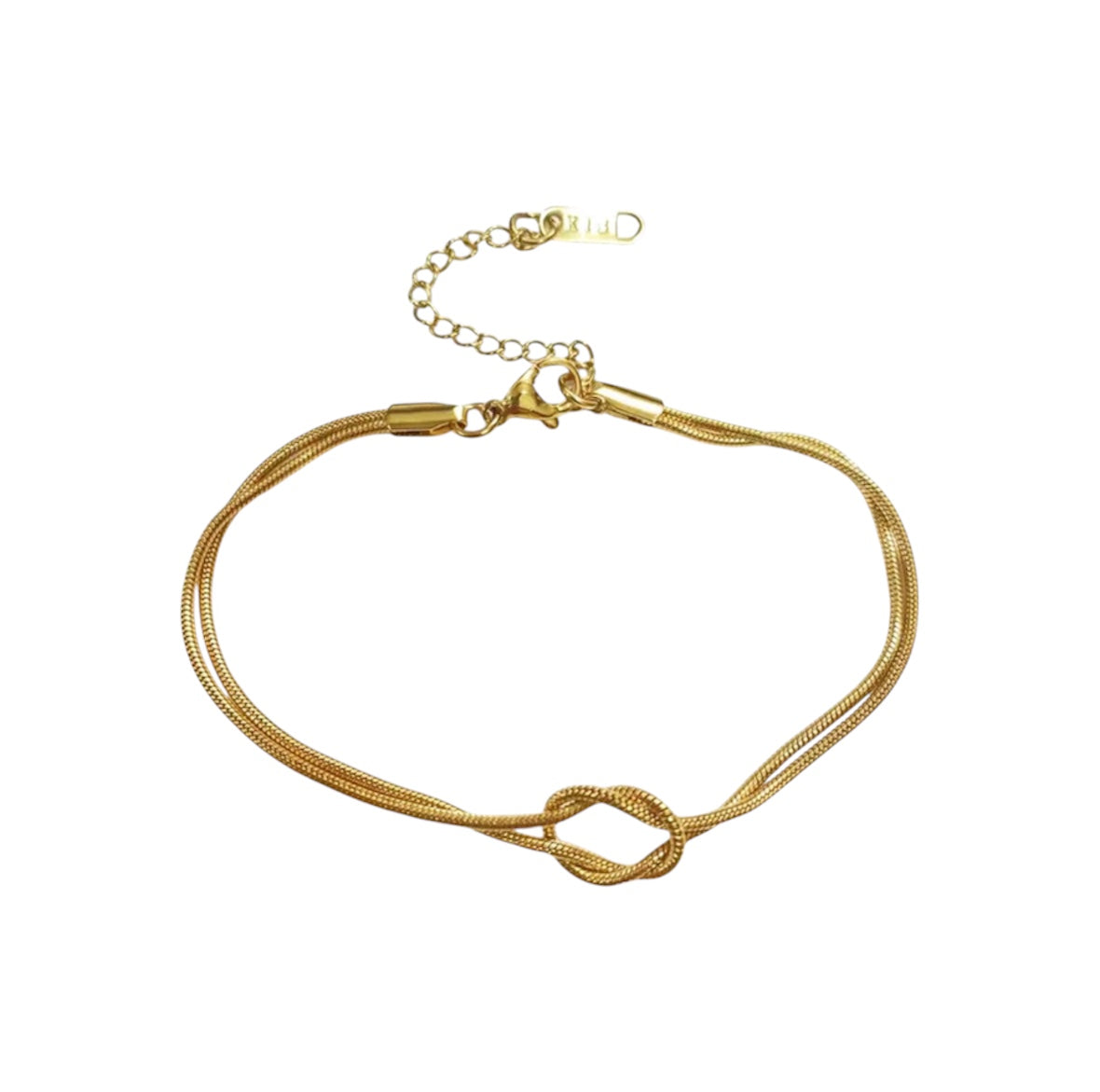 Double knot bracelet