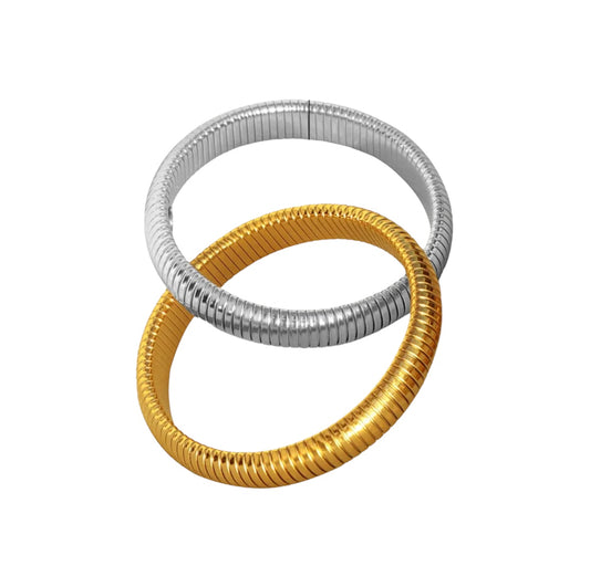 Double twist bracelet