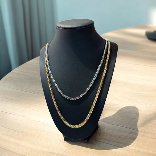 Men cubic necklace