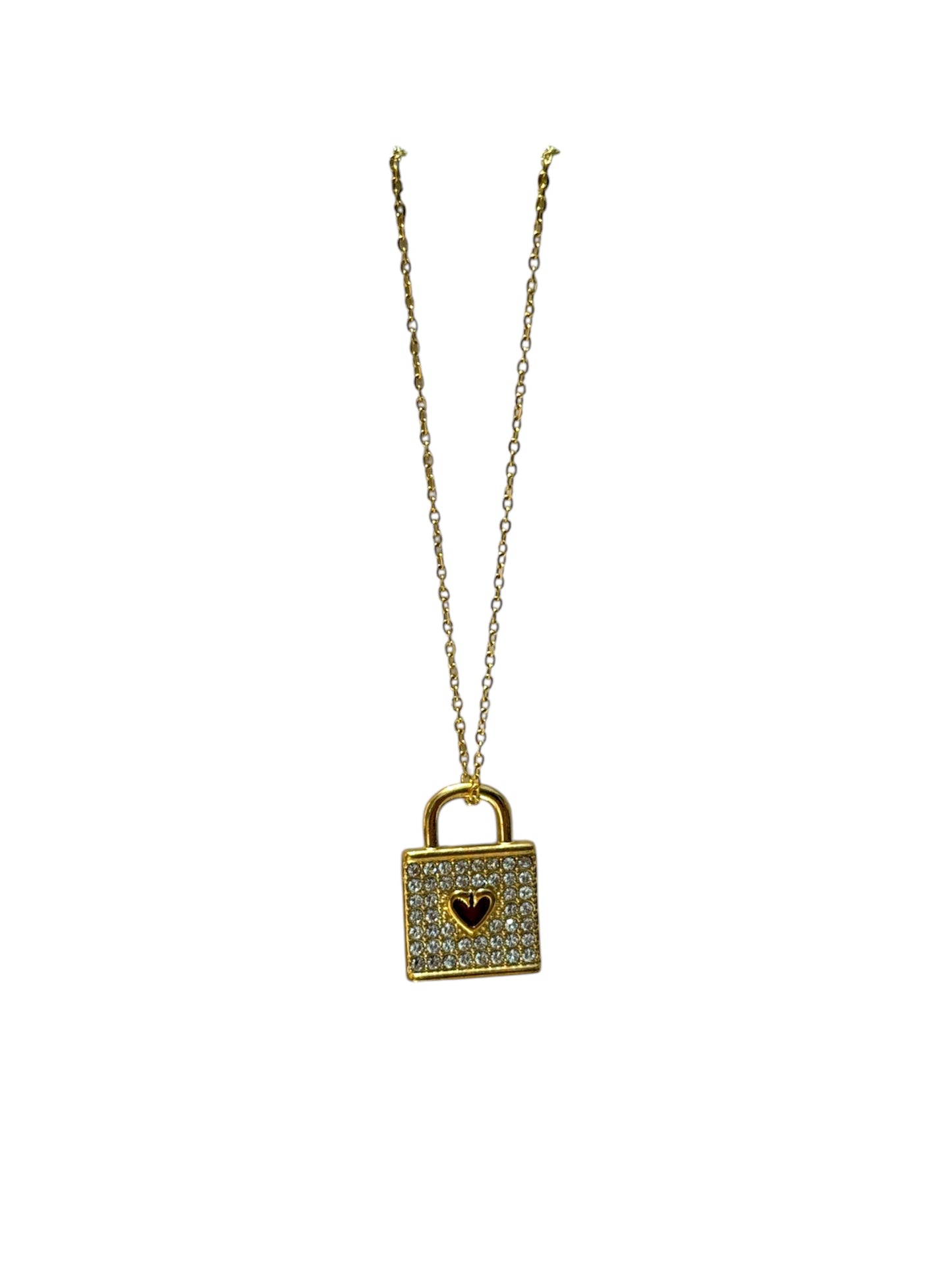 Alice lock necklace